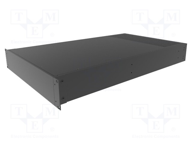 Enclosure: 19" standard; 2U; Enclos.mat: aluminium; Y: 711mm