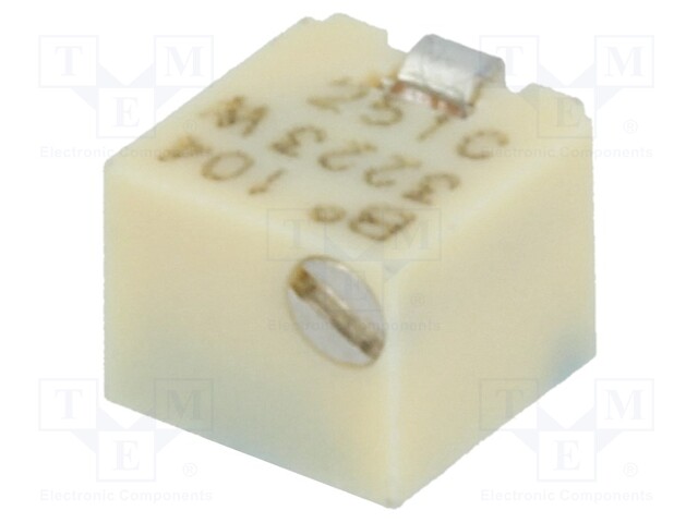 Potentiometer: mounting; multiturn; 100kΩ; 125mW; SMD; ±20%; linear