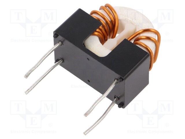 Inductor: wire; THT; 220uH; 10A; 3mΩ; 230VAC; 12.7x15mm; -20÷+50%