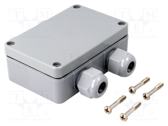 Enclosure: junction box; X: 64mm; Y: 98mm; Z: 34mm; polyamide; IP65