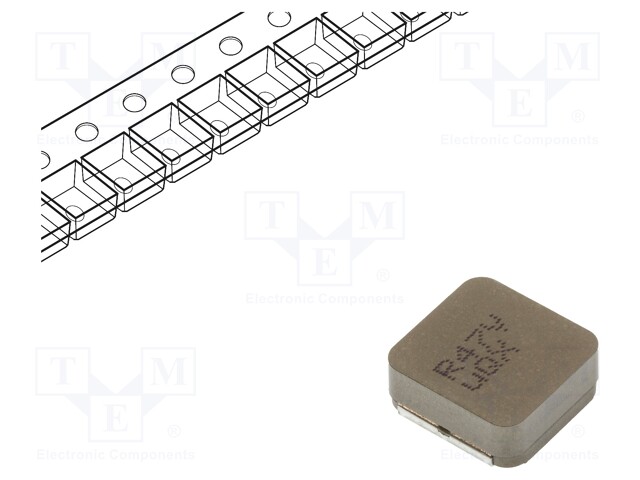 Inductor: ferrite; 470nH; Ioper: 52.5A; 1mΩ; ±20%; Isat: 108A