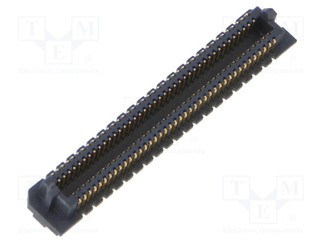 Connector: PCB to PCB; male; PIN: 80; 0.635mm; ADM6; gold-plated