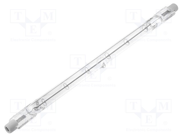 Filament lamp: halogen; 230VAC; 750W; R7S; L: 191mm; 16100lm