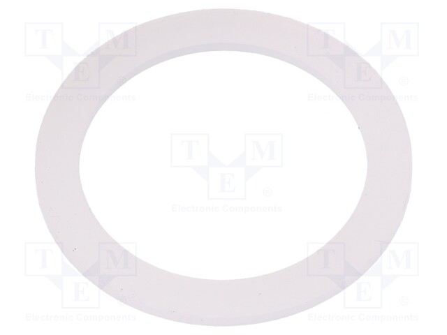 Gasket; polyetylene; D: 2mm; Øint: 54mm; Øout: 63mm; PG42; -30÷70°C