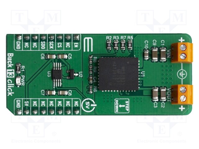 Click board; DC/DC converter; SPI; MPM3530; 6/55VDC