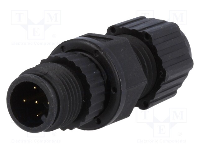 Plug; M12; PIN: 5; male; A code-DeviceNet / CANopen; for cable