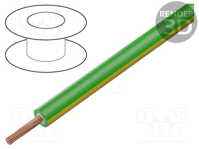 Wire; FlexiVolt-2V,Flexivolt®; stranded; Cu; 0.75mm2; PVC; 1.5kV