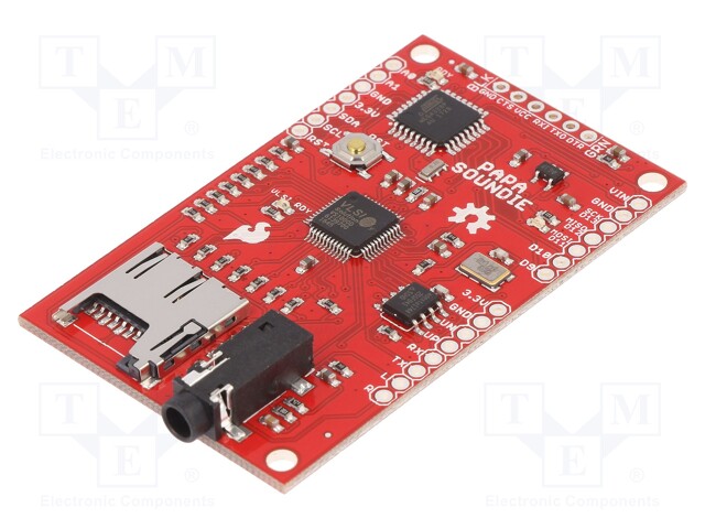 Module: audio; audio files playing module; 3.3÷6VDC; IC: VS1000D