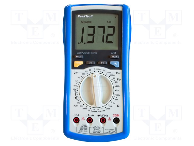 Digital multimeter; LCD 3,5 digit (1999),with a backlit