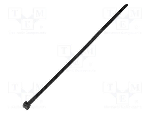 Cable tie; externally serrated; L: 200mm; W: 4.6mm; polyamide; 225N