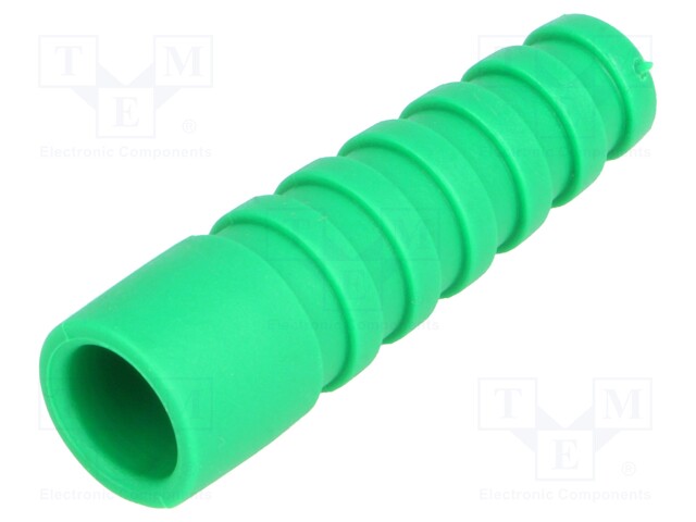 Strain relief; RG59,RG62; green; Application: BNC plugs; 10pcs.