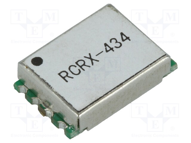 Module: RF; AM receiver; ASK,OOK; 433.92MHz; -108dBm; 4.4÷5VDC