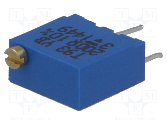 Potentiometer: mounting; multiturn; 200Ω; 500mW; THT; ±10%; linear