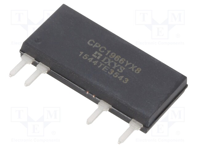 Relay: solid state; Icntrl max: 50mA; 3A; max.800VAC; THT; SIP4