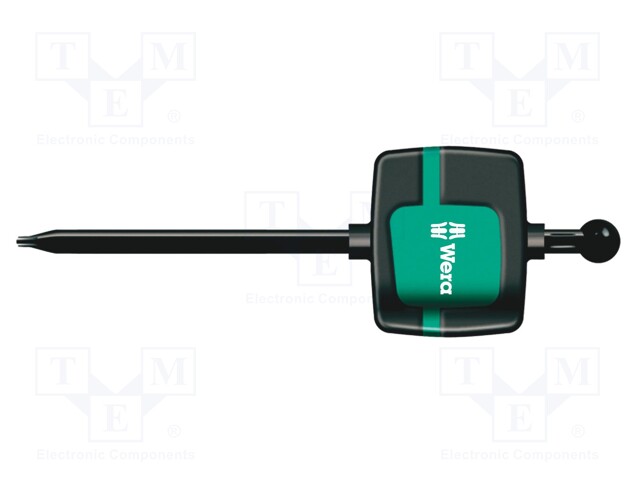 Screwdriver; Torx®; TX07; Blade length: 33mm; Overall len: 62mm