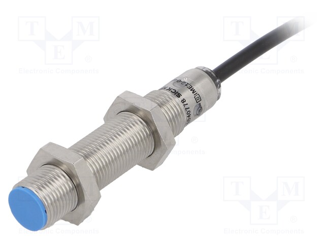 Sensor: inductive; Output conf: NPN / NC; 0÷4mm; 10÷30VDC; M12