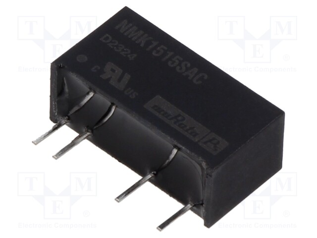 Converter: DC/DC; 2W; Uin: 13.5÷16.5V; Uout: 15VDC; Iout: 133mA; SIP