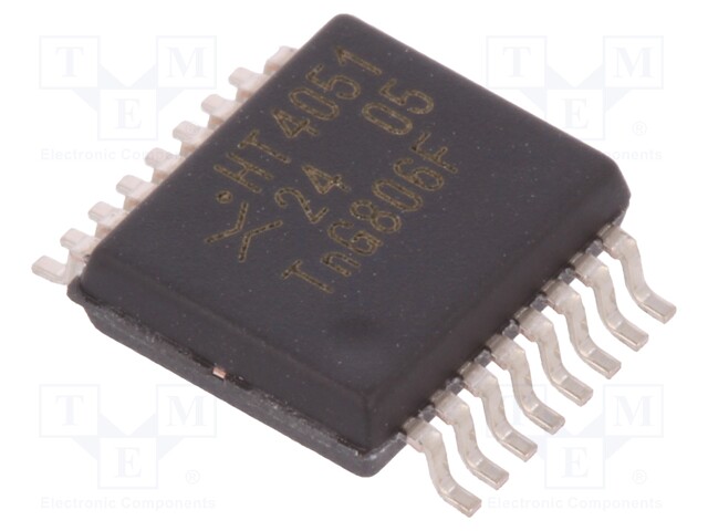 IC: digital; demultiplexer,multiplexer; SMD; SSOP16; Series: HCT