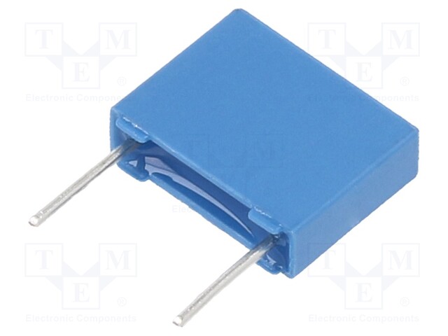 Capacitor: polyester; 220nF; 63VAC; 100VDC; Pitch: 7.5mm; ±10%