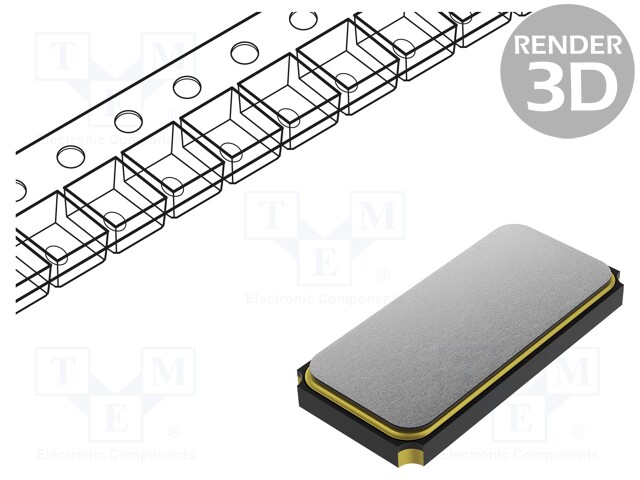 Resonator: quartz; 12MHz; ±30ppm; 12pF; SMD; 3.2x2.5x0.8mm