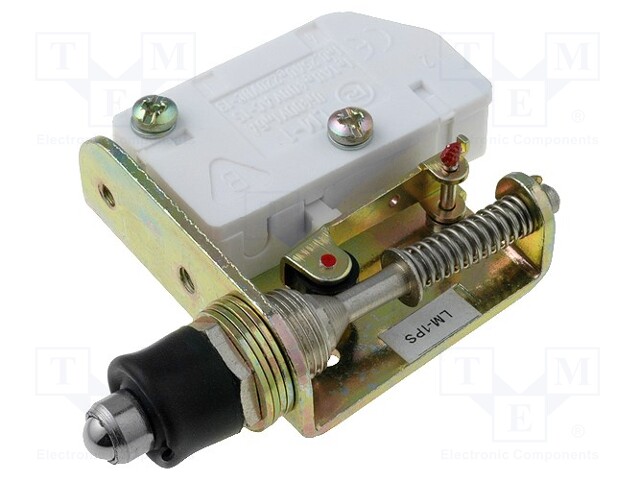 Limit switch; plunger; SPDT; 16A; max.400VAC; max.220VDC; IP40