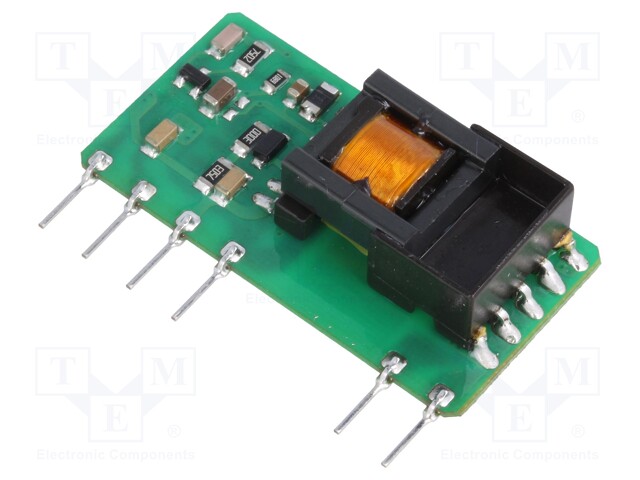 Converter: AC/DC; 3W; Uout: 12VDC; Iout: 250mA; 76%; Mounting: PCB