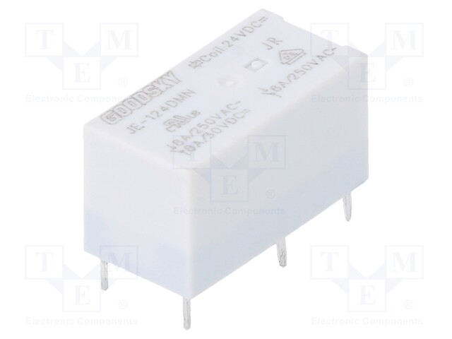 Relay: electromagnetic; SPST-NO; Ucoil: 24VDC; 8A/250VAC; 8A/30VDC