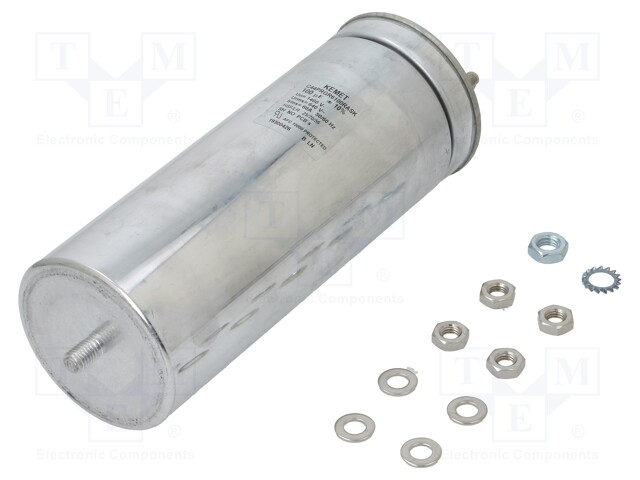 Capacitor: polypropylene; 100uF; Leads: M10 screw; ESR: 1.3mΩ; C44P