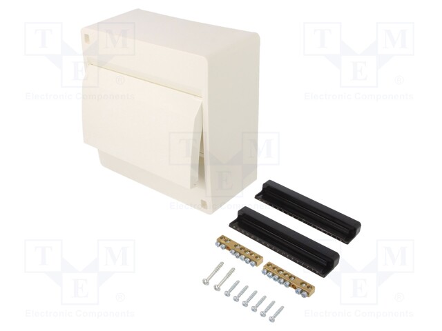 Enclosure: for modular components; IP40; No.of mod: 8; Series: IC2