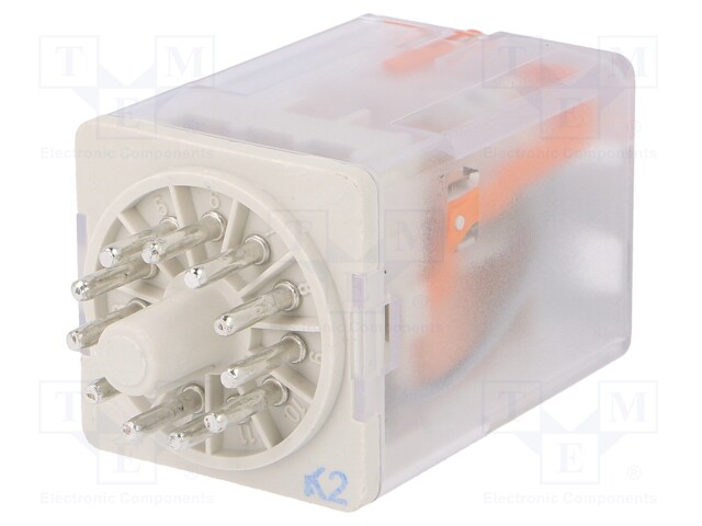 Relay: electromagnetic; 3PDT; Ucoil: 110VAC; 10A; max.250VDC; 83g