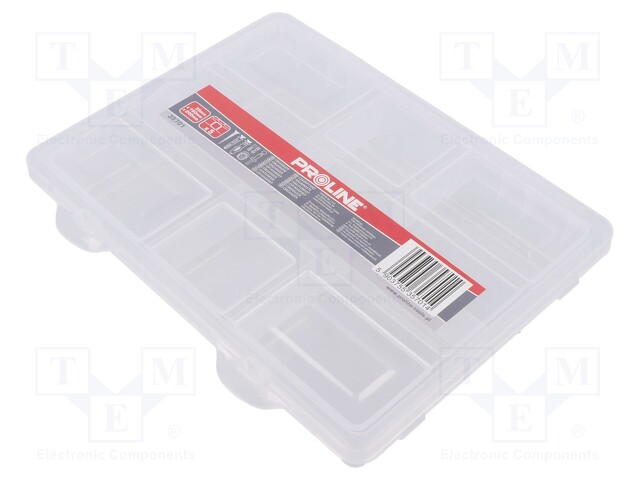 Container: compartment box; 200x160x35mm; polypropylene