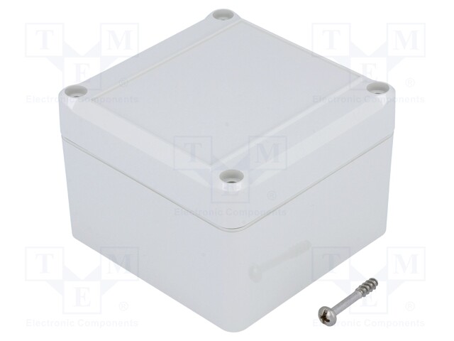 Enclosure: multipurpose; X: 80mm; Y: 82mm; Z: 57mm; EUROMAS II; ABS