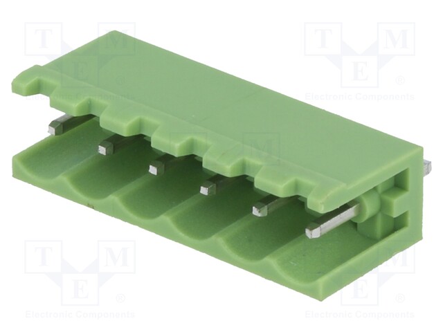 Pluggable terminal block; Contacts ph: 5mm; ways: 6; straight