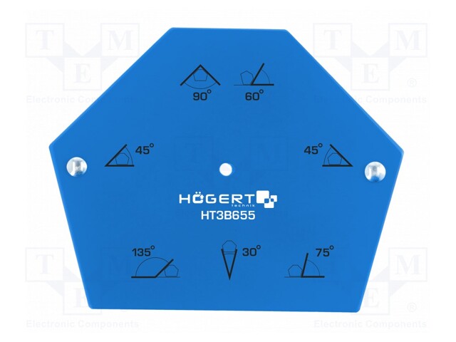 Weld holder; magnetic; 34kg; hexagonal