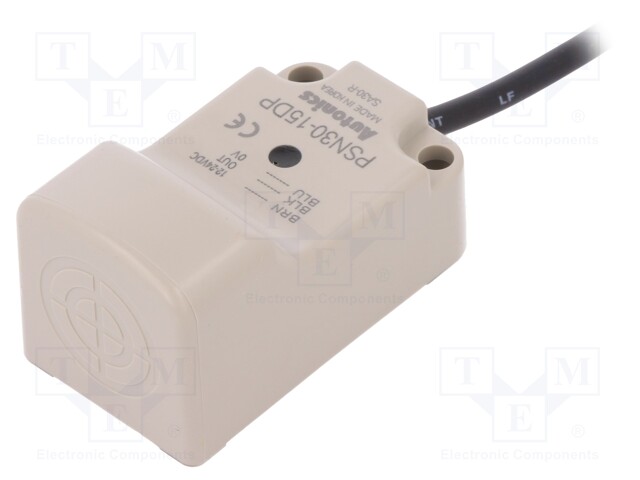 Sensor: inductive; 0÷15mm; PNP / NO; Usup: 10÷30VDC; 200mA; lead 2m