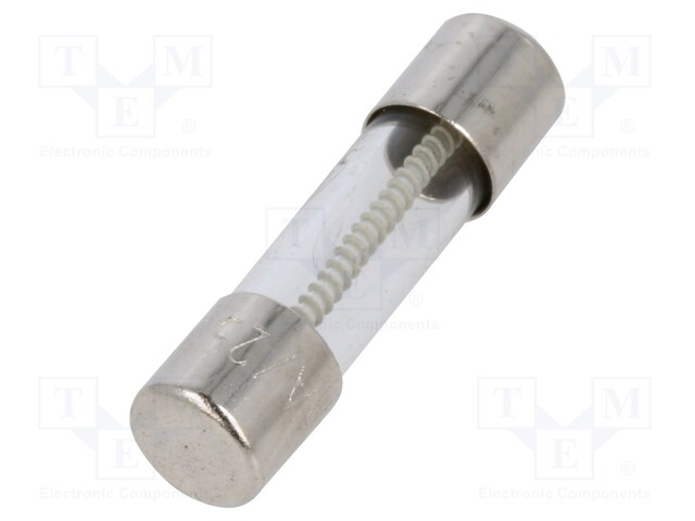 Fuse: fuse; time-lag; 1.25A; 250VAC; cylindrical,glass; 5x20mm