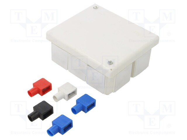 Enclosure: junction box; X: 80mm; Y: 95mm; Z: 40mm; wall mount; IP54