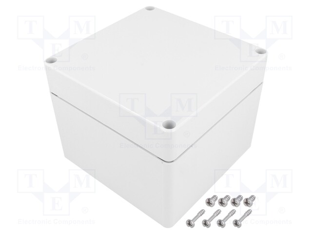 Enclosure: multipurpose; X: 120mm; Y: 122mm; Z: 95mm; EURONORD; grey