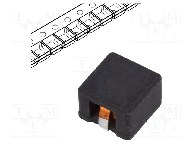 Inductor: wire; SMD; 1.1uH; Ioper: 15A; 3.2mΩ; ±20%; Isat: 13A