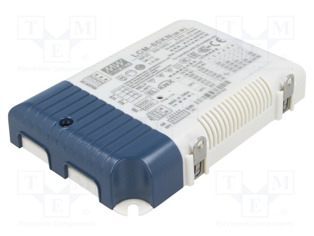 Power supply: KNX / LED; LCM; IP20; 180÷295VAC; 220÷417VDC; 60.3W