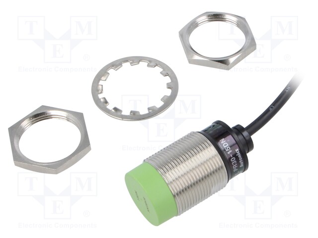 Sensor: inductive; OUT: NPN / NO; 0÷15mm; 10÷30VDC; M30; IP67; 200mA