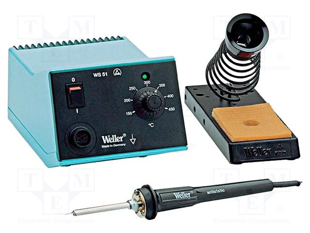 Soldering station; analogue; Plug: EU; 230VAC; 50W