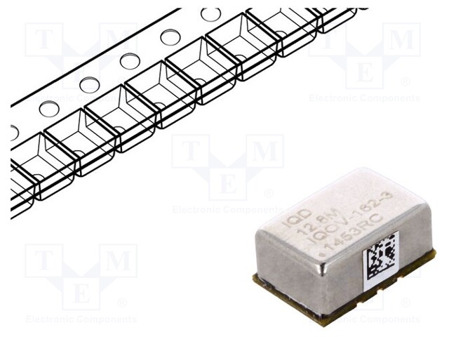 Generator: OCXO; 12.8MHz; SMD; 3.3V; -40÷85°C; 9.5x14.4x6.5mm