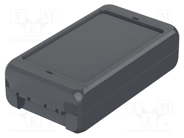 Enclosure: multipurpose; X: 80mm; Y: 151mm; Z: 40mm; BOCUBE; graphite