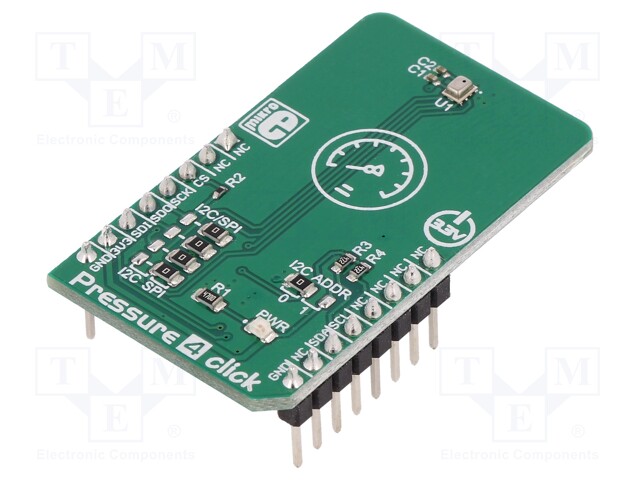 Click board; pressure sensor; I2C,SPI; BMP280; 3.3VDC