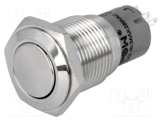 Switch: vandal resistant; Pos: 2; SPDT; 0.5A/220VAC; 1A/24VDC; IP67