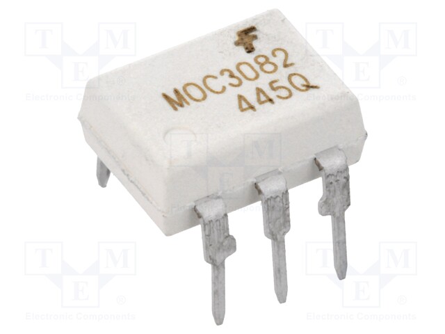 Optotriac; 5.3kV; Uout: 800V; zero voltage crossing driver; DIP6