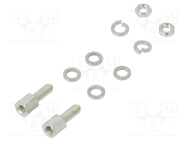Threaded head screw; UNC4-40; Thread len: 7.92mm; Spanner: 4.5mm