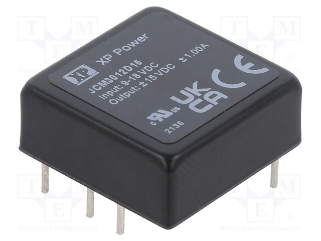 Converter: DC/DC; Mounting: THT; OUT: 2