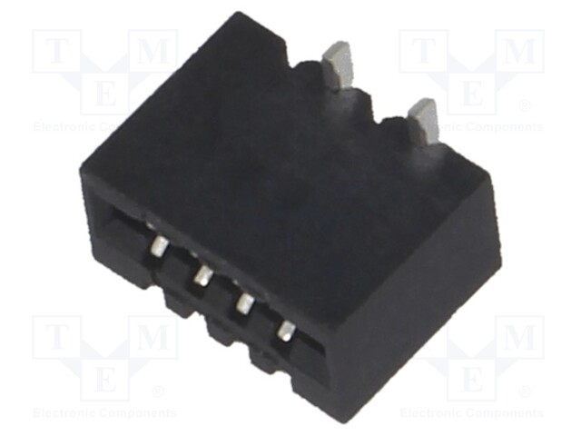 Connector: FFC (FPC); vertical; PIN: 4; NON-ZIF; SMT; tinned; 1mm